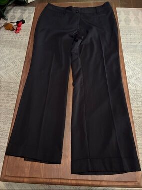 Studio 1940 Black Wide-Leg Trousers